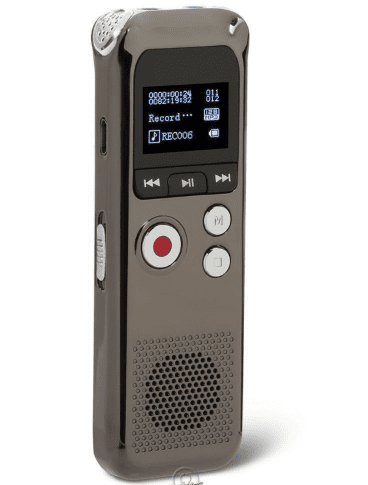 48 Hour Q-10 Voice Handheld Recorder High-Quality PCM Audio 337 MB WAV MP3