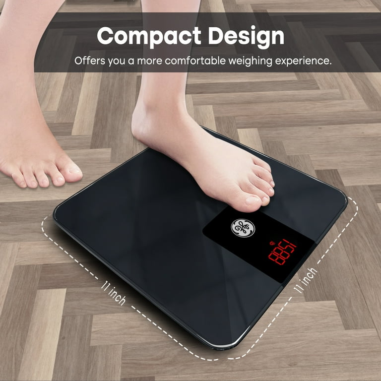  GE Smart Scale for Body Weight and Fat Percentage with