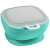Re-Play Toddler and Baby Bowl with Suction, Silicone 11oz Bowl, Lid - Aqua