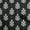 Black, variant on oneOone Cotton Cambric Black Fabric Asian Dabu Print Sewing Craft Projects Fabric Prints By Yard 42 Inch Wide