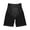 Black, variant on Gyujnb Women High Waist Mesh Insert Shaping Shorts for Midsection Smoothing Side Sculpting Rear Definition Support,XXL