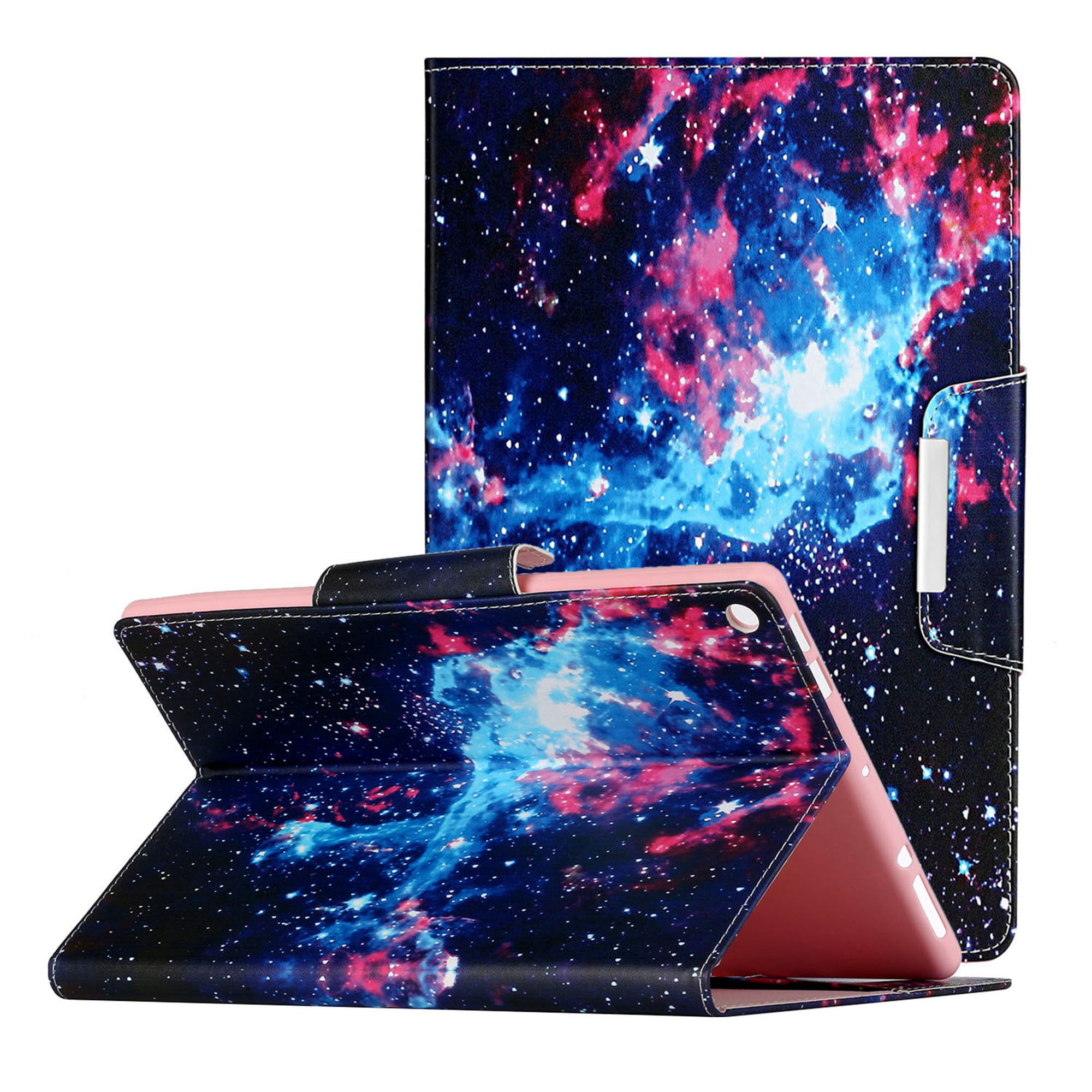 7th Generation 2017 Release Fire 7 Tablet Case Premium PU Leather Ultra Slim 3D Pattern Smart Stand Cover with Auto Wake/Sleep for All-New  Fire 7 Tablet Beach 