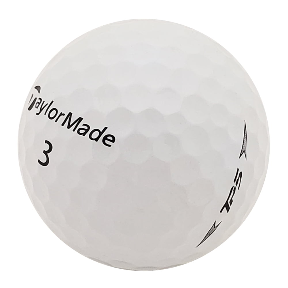 12 Taylormade TP5/x Used Recycled White Golf Balls, by Mulligan