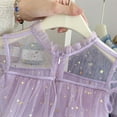 thumbnail image 5 of JAJAHO Kid Toddler Girls Short Sleeve Dress Sparkling Sequin Layered Tiered Dance Party Dresses 1-9 Years Trendy Dresses, 5 of 7