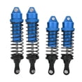 thumbnail image 3 of 4pcs Aluminum Alloy Metal Front / Rear Shocks Struts Damper Fit for 1/10 Traxxas SLASH RC CarBlue, 3 of 8