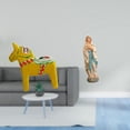 thumbnail image 2 of Adorno sueco coleccionable, figura de caballo Dalecarlian, escultura animal, estatua de María, figura de la Señora de Lutero, obra de arte,, 2 of 8