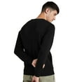 thumbnail image 6 of Gildan Heavy Blend Crewneck Sweatshirt for Men and Women, Casual Fleece Sweater, Long Sleeve Pullover, Black, L, 6 of 6