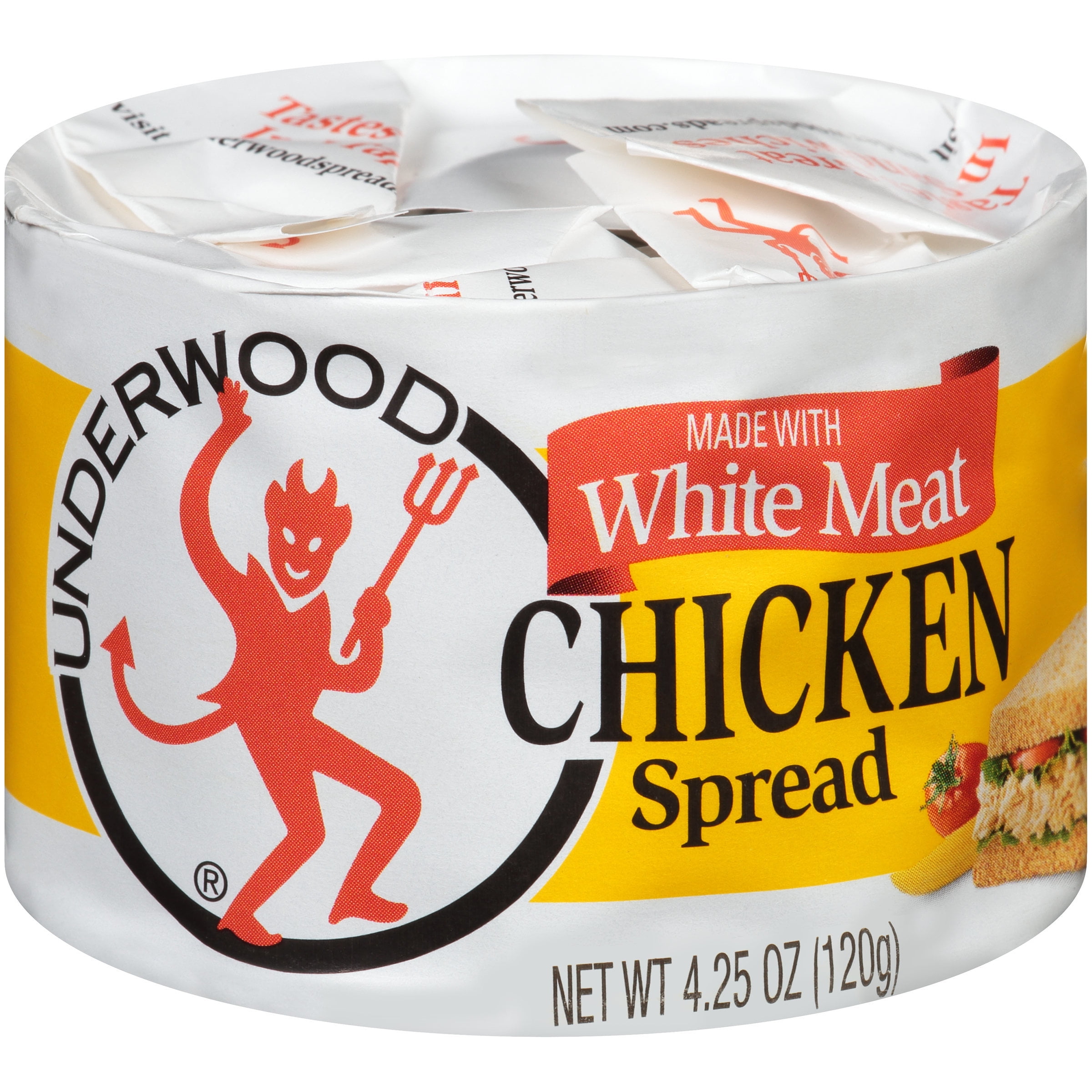 Underwood White Meat Chicken Spread, 4.25 oz