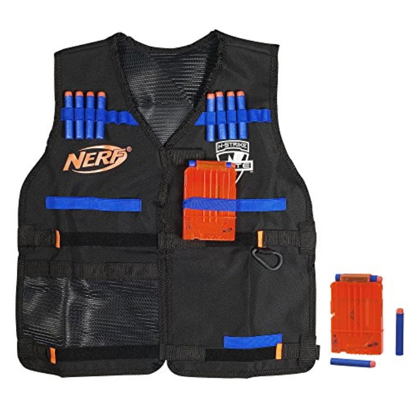 New Tactical Vest Jacket Pockets For Kids Gun Dart Nerf N-Strike Elite Game Toy 