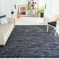 thumbnail image 2 of SAFAVIEH Rag Robynne Striped Cotton Area Rug, Black, 9' x 12', 2 of 11