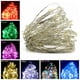 thumbnail image 2 of 2 piezas de 5 a 10 m de luces de hadas, luces LED de alambre de cobre, luces de cadena para fiestas, guirnaldas de árboles de Navidad, decoración de bodas, 2 of 5