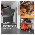 thumbnail image 4 of Eva Interlocking Mats  Puzzle Floor Tiles Foam Padding With Border For Furniture Home Space Living Room Garage 11 Sqft, 4 of 7