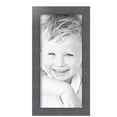thumbnail image 2 of ArtToFrames 7" x 15" Tungsten Picture Frame, 7x15 inch Gray MDF Poster Frame (WOM-4640), 2 Pack, 2 of 6