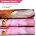 thumbnail image 2 of ANLEY Drapeau Décoratif de Jardin Printanier Premium Double Face, Drapeaux de Bienvenue pour Fleurs et Oiseaux - 18 x 12,5 Pouces, 2 of 7