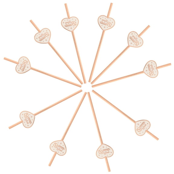 Raindrops  10 Pcs Bachelorette Party Favors Supplies Decorative Straws