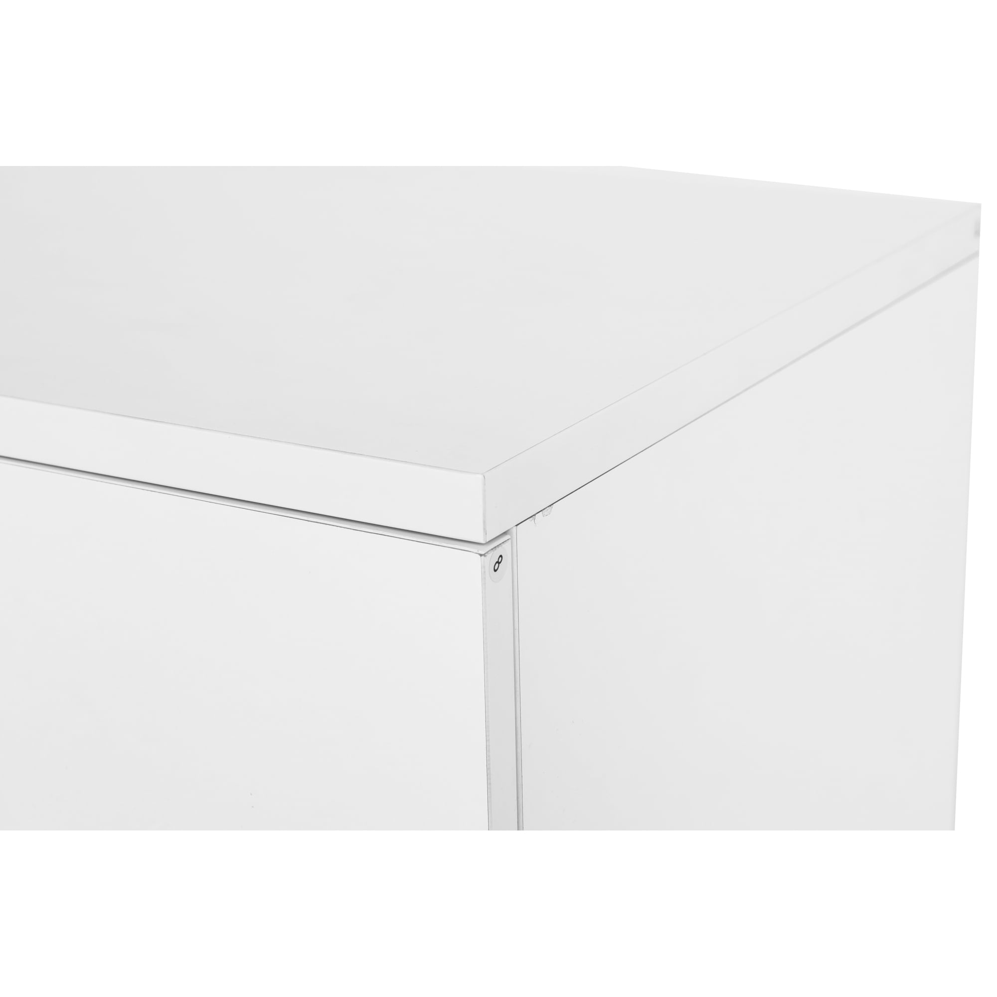 5 Drawer Dresser for Bedroom,Modern Wood Storage Cabinet with Wheels,Tall Chest of Drawers for Living Room,Hallway,Entryway,White02