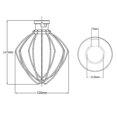 thumbnail image 4 of Stainless Steel Wire Whip Mixer Attachment For Hm740/aca Cg108/ C03// Cake Balloon Whisk Tools_High-quality, 4 of 5