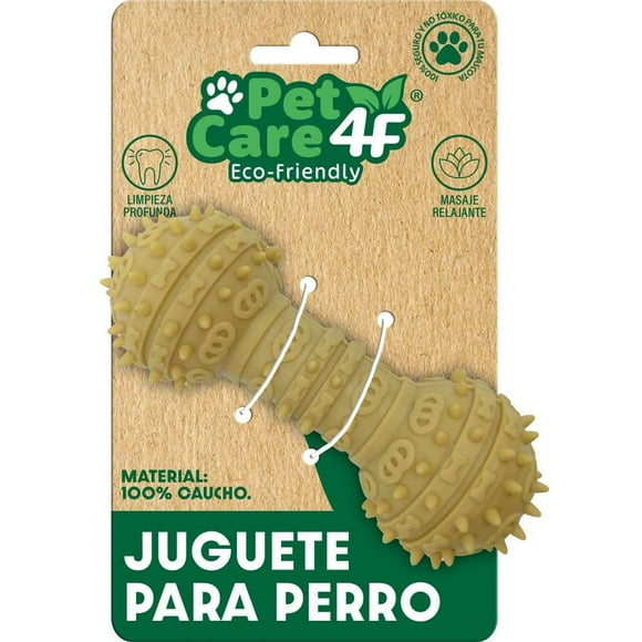 Juguete para perro PetCare4F Juguete ecolígico para perro de hule