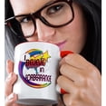 thumbnail image 2 of 3drose, I Believe in Forbearance Cute Believer Design, 15oz Two-tone Red Mug, 2 of 6