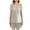 Gray, variant on WIZUTIZ Sleepwear for Women Classic Leisure 2 Piece Homewear Spaghetti Strap Tank Top&Shorts Crew Neck Elastic Spandex Shorts Solid Silk Camisoles Pajamas Set for Lady Running Party Pink