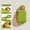 Forest Green, variant on Portable Large-Capacity Pet Travel Water and Food Dispenser, Dual-Use Container for Dogs on Outdoor Adventures, Hiking, and Walks