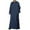 Navy, variant on Men Kaftan Thobe Casual Long Sleeve Mens Robe Arabic Button Front Shirt with Pockets Muslim Dress for Men Brown Thobe for Men