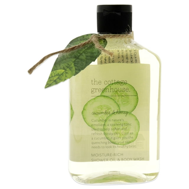 Gel de Baño The Cottage Greenhouse Pepino y Miel 11.5 oz