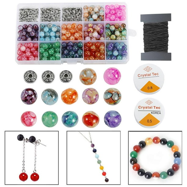 Modèle 4# - Lot de Perles à Repasser Colorées Création de Bijoux