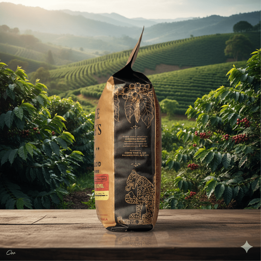 Coffe Times, Medium Roast Whole Bean Coffee - Special Blend 2.5 Pounds bag, Full Body,  Mild Acidity, Coffee With Flavor Notes of  Grapes and Stone Fruits