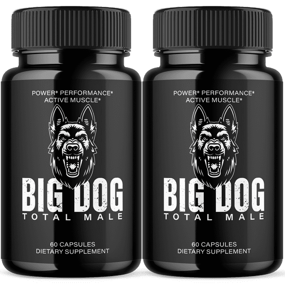 Big Dog Advanced Formula Pills All Natural Vitamum Supplement 120 Capsules