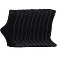 thumbnail image 1 of AmPm Chaussettes Mi-Mollet pour Femmes, Lot de 10, Coton Peigné, Chaussettes pour Femmes, 1 of 3