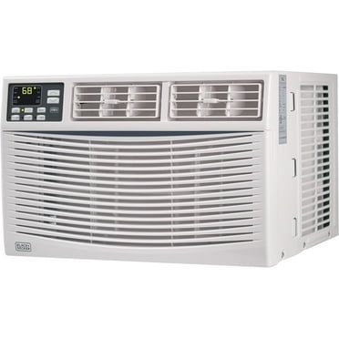 BLACK DECKER BWAC14WTB 14,000 BTU Window Air Conditioner Unit, AC Cools Up to 750 Square Feet, Energy Efficient, White