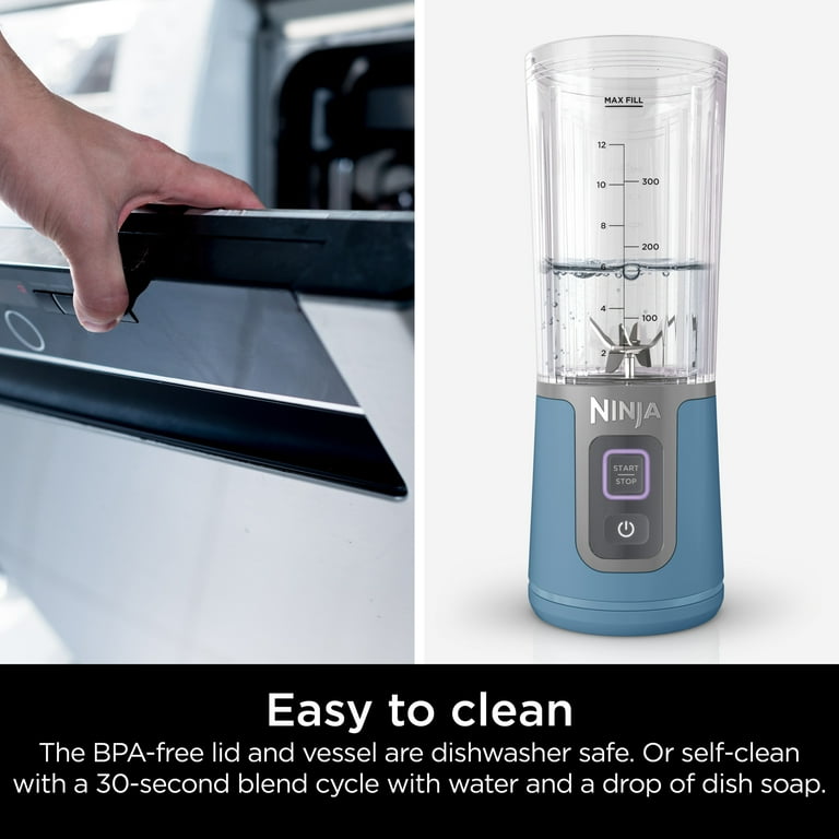 Ninja BLAST ブレンダー シルバー Ninja Blast™ Max Cordless Portable Blender Platinum Silver