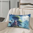 thumbnail image 6 of Fotbe Fantasy Treehouse Planet Scene Pillow Cases - Envelope Closure - Luxury, Extra Soft, Cooling Pillow Covers - Wrinkle, Fade, Stain Resistant-20"x30", 6 of 8