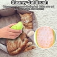 thumbnail image 3 of Steamy Cat Brush, 2024 New 3 in1 Cat Steamy Brush With Spray, Pet Steam Brush for Cat Dog Self Cleaning Steam Cat Hair Brush for Massage, Silicone Steam Pet Brush for Removing Loose Hair (Green)4PCS, 3 of 7
