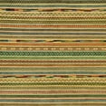 thumbnail image 1 of Ahgly Company Machine Washable Indoor Square Abstract Gold Area Rugs, 4' Square, 1 of 7