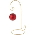 thumbnail image 2 of Bard's Wrought Iron Gold-toned Ornament Stand, 18" H x 7.5" W x 10.25" D, Pack of 2, 2 of 2
