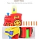thumbnail image 5 of New Domino Train Car Set Sound Light Automatic Laying Domino Brick DIY Colorful Dominoes, 5 of 5