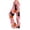 02#Pink, variant on Halloween Pajamas Pants for Women Ladies Drawstring Pumpkins Ghost Pajama Cute Soft Long Wide Leg Pj Pants Khaki M