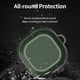 thumbnail image 3 of Funda protectora de TPU con llavero para Samsung Galaxy Buds Live (verde oscuro), 3 of 7