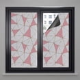 thumbnail image 4 of Película de Privacidad Brillar para Ventana Estáticas Esmeriladas Geométricas 17,4 x 39,4 Pulgadas, 4 of 5