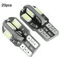 thumbnail image 1 of Light Bulb  Lamp Bulb Car Accessory 20pcs 8LED Car Side  Light Bulb For Canbus T10 194 168 W5W 5730, 1 of 8