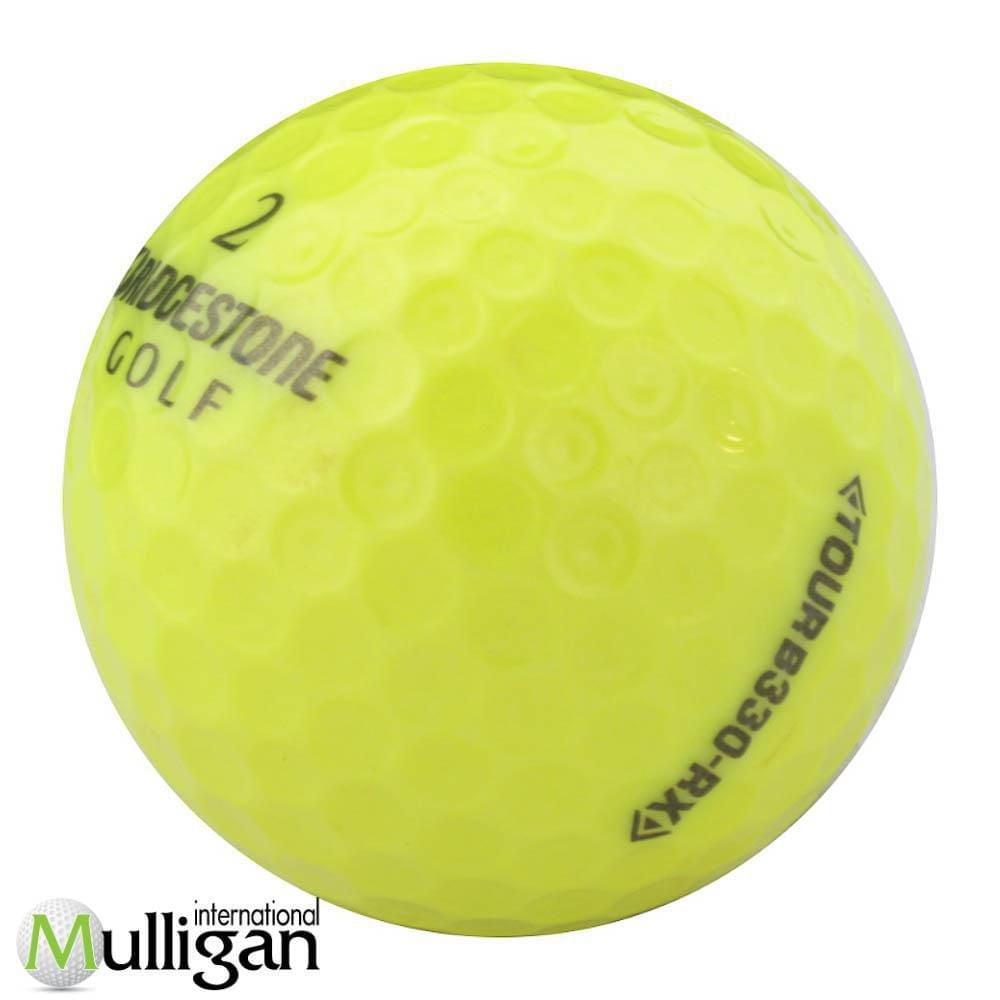Mulligan - 12 balles de golf récupérées Bridgestone Tour B330 RX 5A Pristine