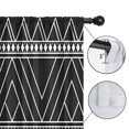 thumbnail image 4 of Blackout Kids Curtains,Boho Bohemia Geometric Line Art Childrens Insulated Curtains Set Of 2,Bedroom Essentials,Toddler Room Decor 52"x84"(132x213cm), 4 of 4