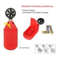 thumbnail image 5 of SENRISE Portable UT363BT Digital Anemometer for Measure Wind Speed and Temperature by Bluetooth Red, 5 of 8