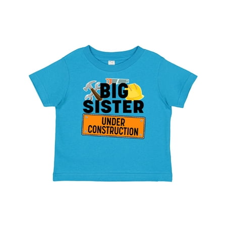 

Inktastic Big Sister Under Construction Gift Baby Girl T-Shirt
