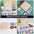 thumbnail image 3 of MasteelfCA Wooden Creative Geoboard Children Pegboard Toy Geometric Shape Learning Tool, 3 of 7