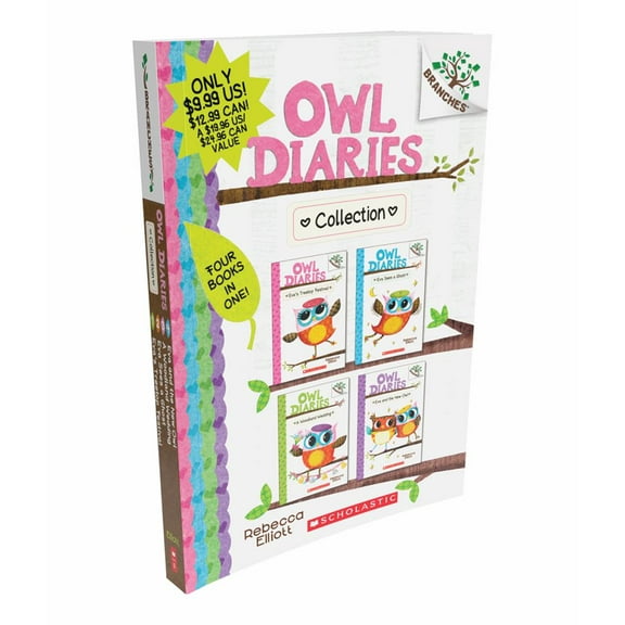 Rebecca Elliott: Owl Diaries Collection (Books 1-4) (Hardcover)