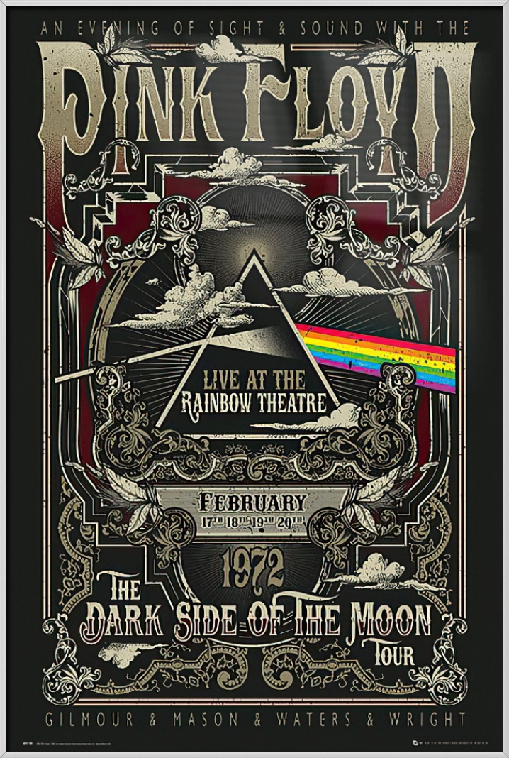 Psychedelic Pink Floyd Poster