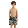 thumbnail image 2 of Genuiskids New Summer Family Matching Parent-Child Leopard Printed Swimsuit Mommy Daddy Men's Boys Kids Shorts Swimwear Beachwear Swimming Trunks Pool Bathing Suit Clothes Sets, 2 of 9